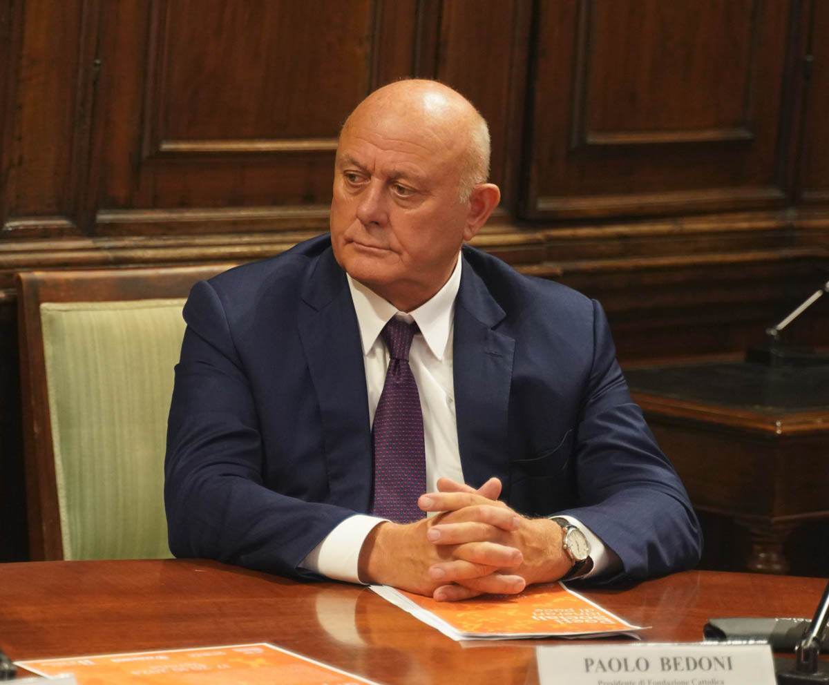 Paolo Bedoni, presidente Fondazione Cattolica