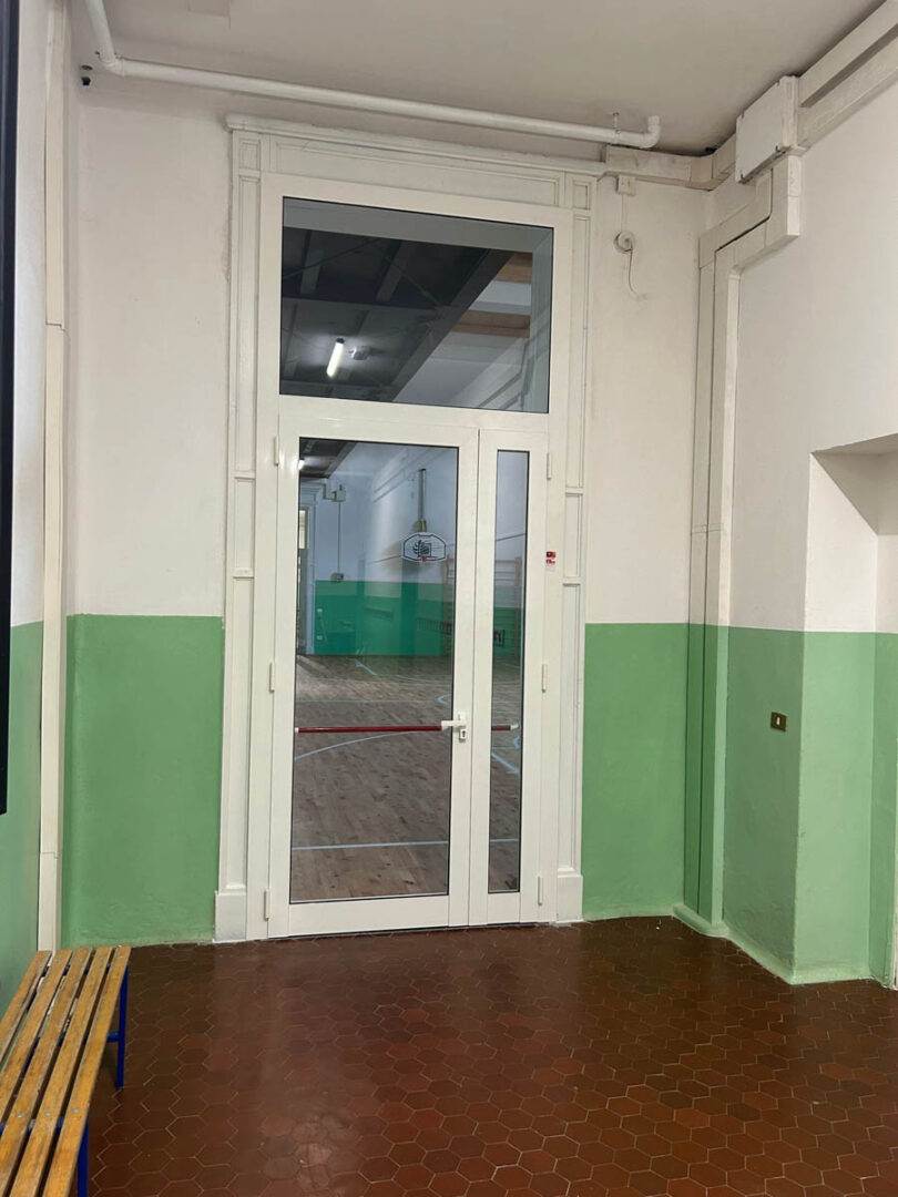 Lavori di ammodernamento alla scuola elementare di Soave