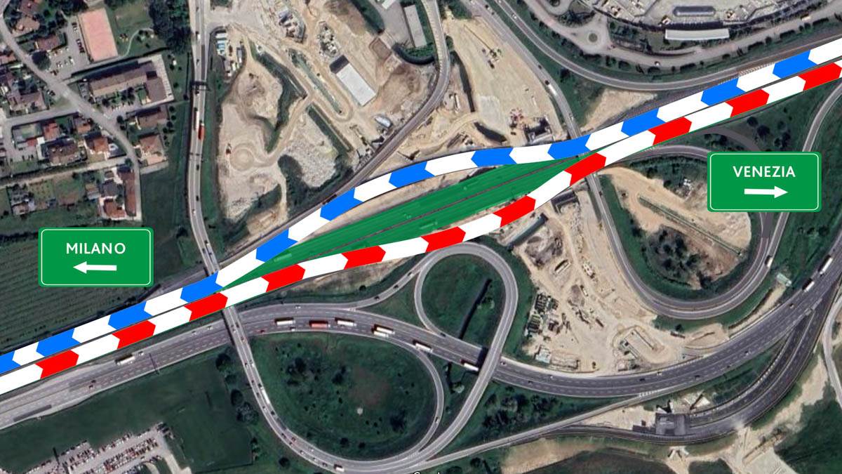 a4 lavori cantieri verona est