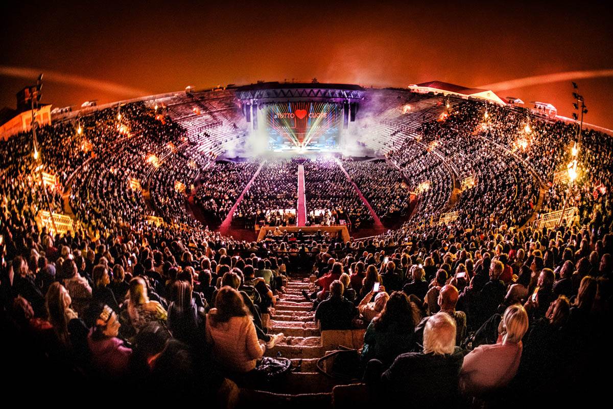 aTUTTOCUORE Arena di Verona - Claudio Baglioni - Foto Angelo Trani