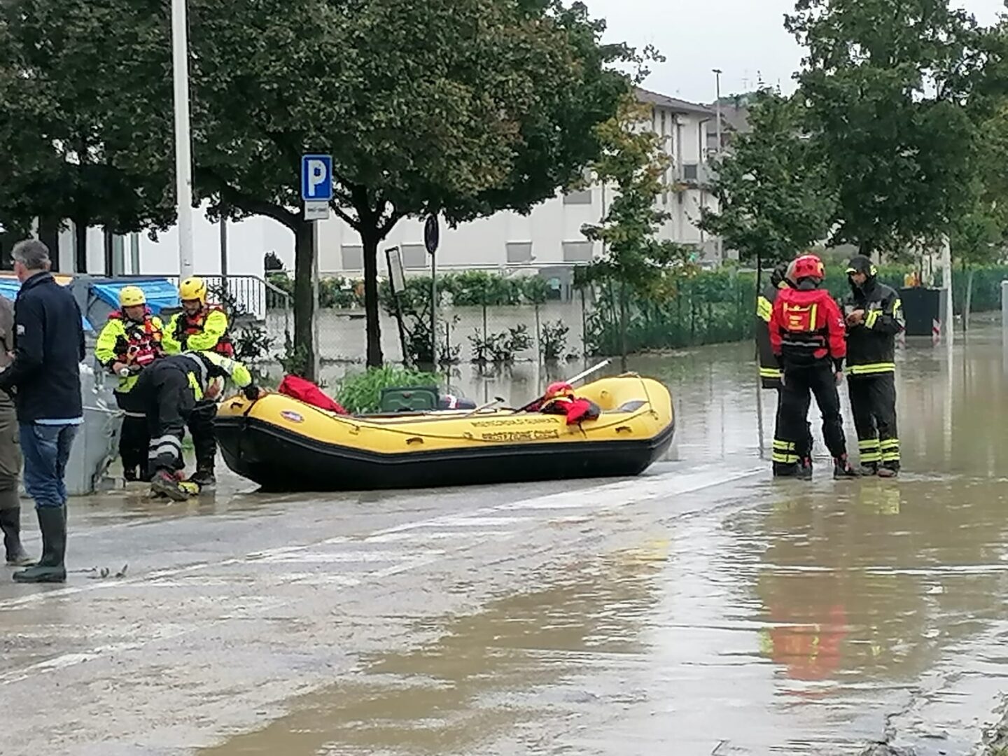 alluvione emilia romagna protezione civile ana verona