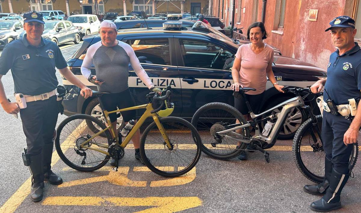 bici restituite verona piazza bra