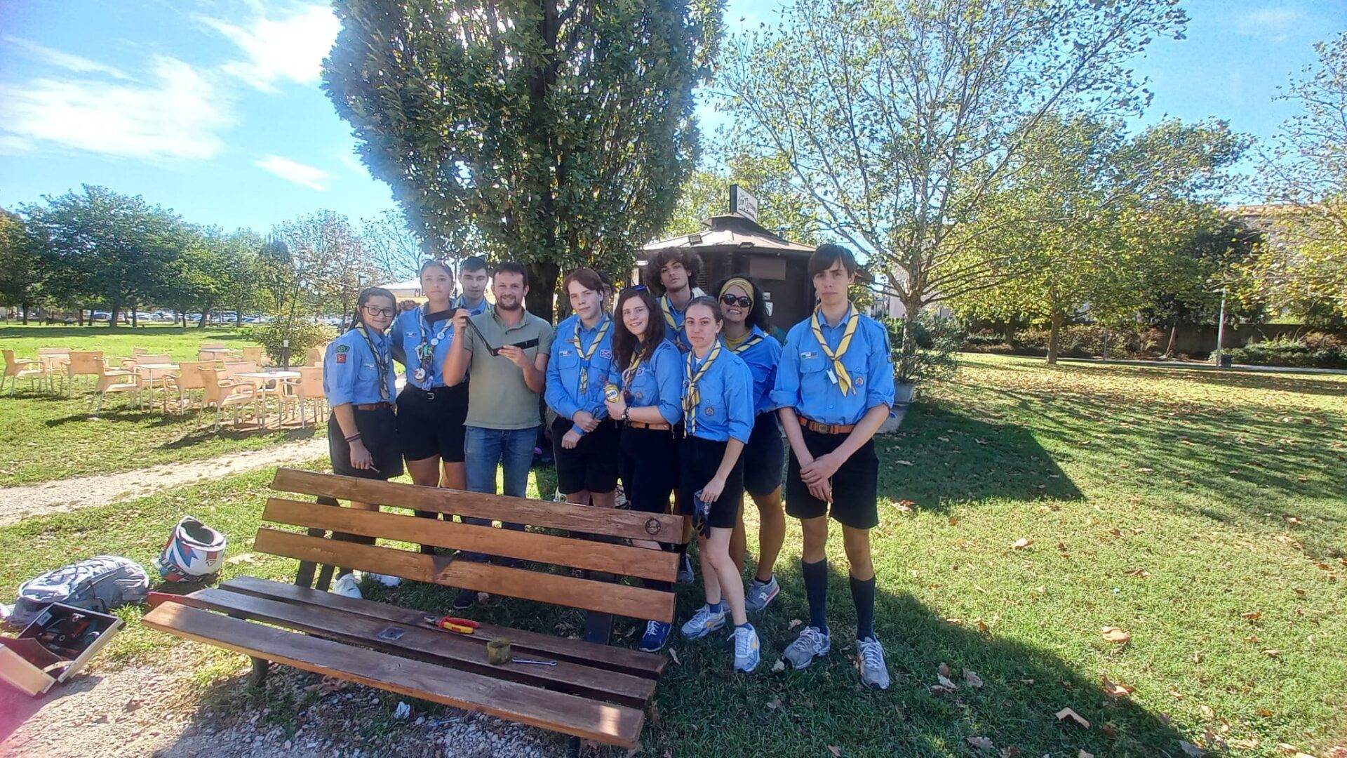 scout panchine parco san giacomo braccioli