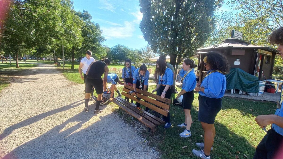scout panchine parco san giacomo braccioli