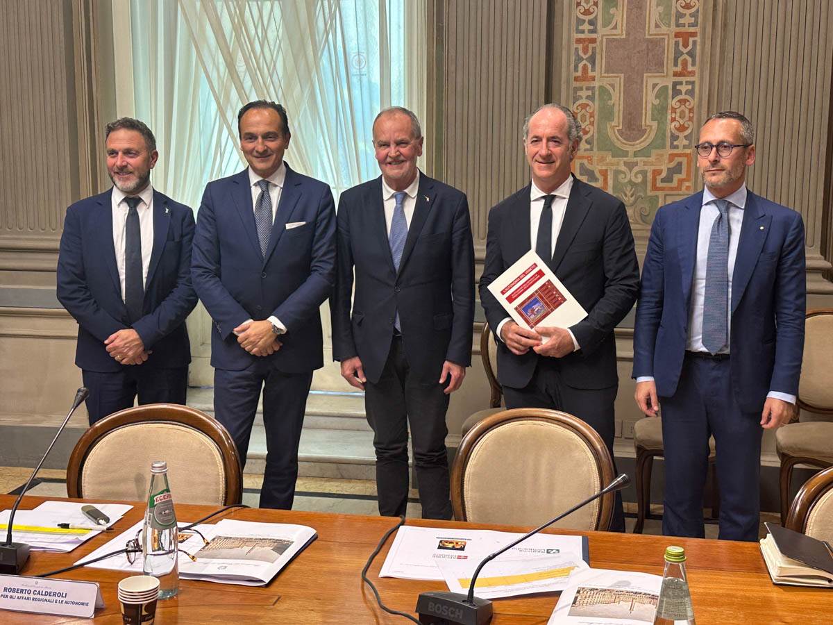 Incontro a Roma fra regioni e Ministero Affari Costituzionali sulle materie "non lep"