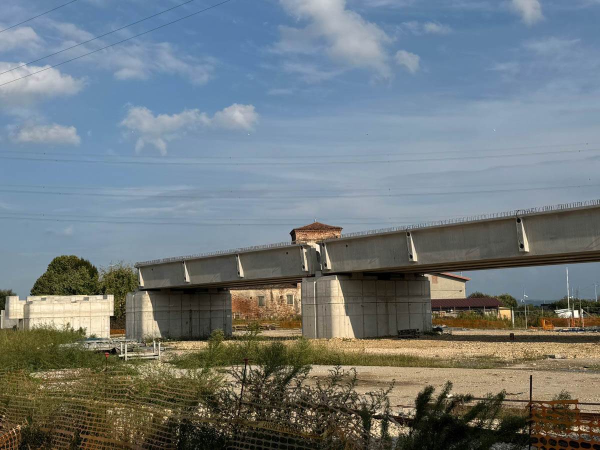 Cantiere Tav San Bonifacio (foto settembre 2024)