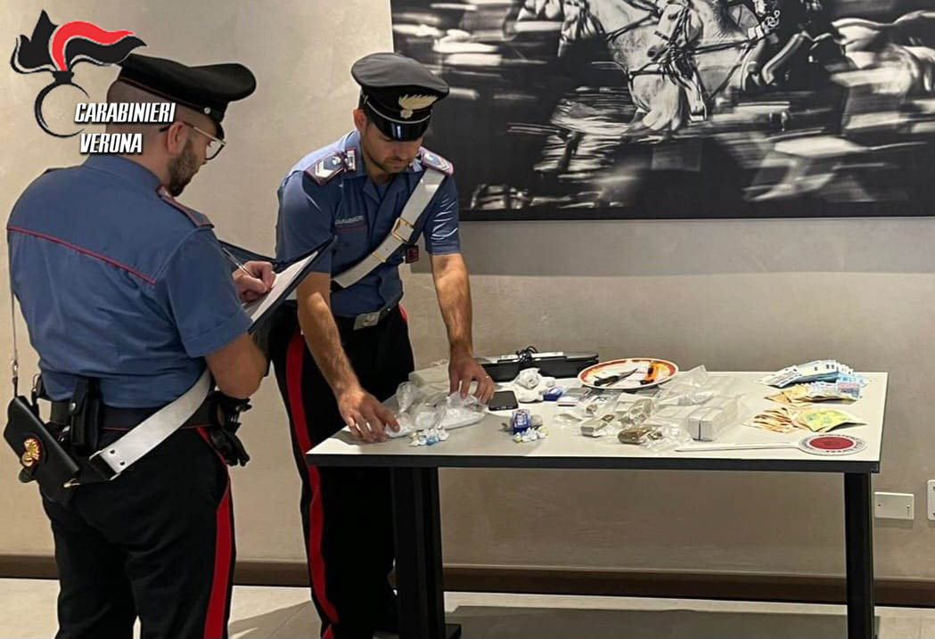 Carabinieri Villafranca - droga