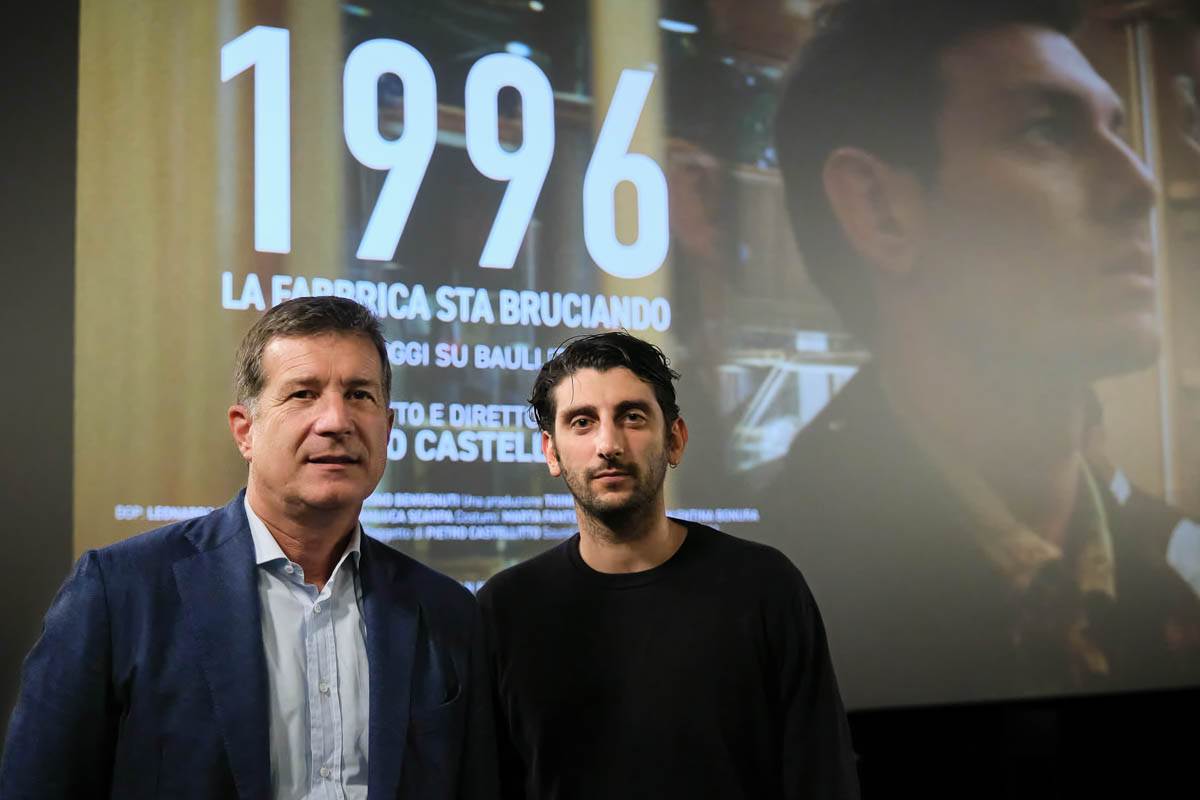 Evento Bauli_1996 Michele Bauli e Pietro Castellitto