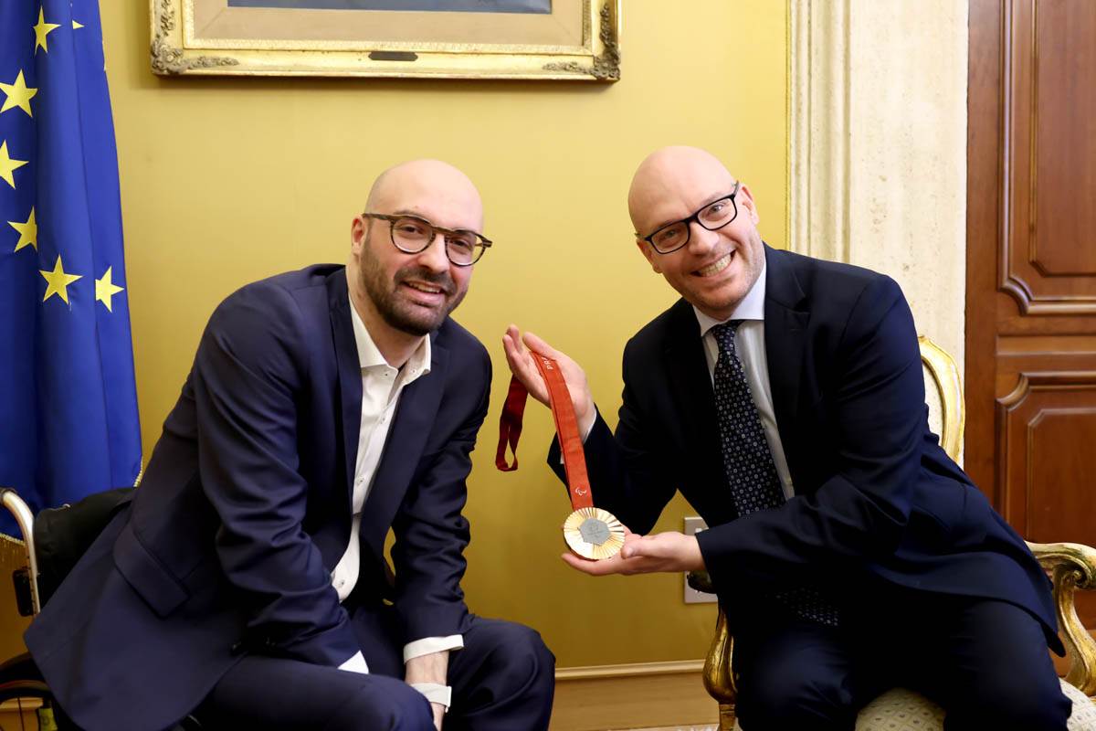 Federico Falco e Lorenzo Fontana