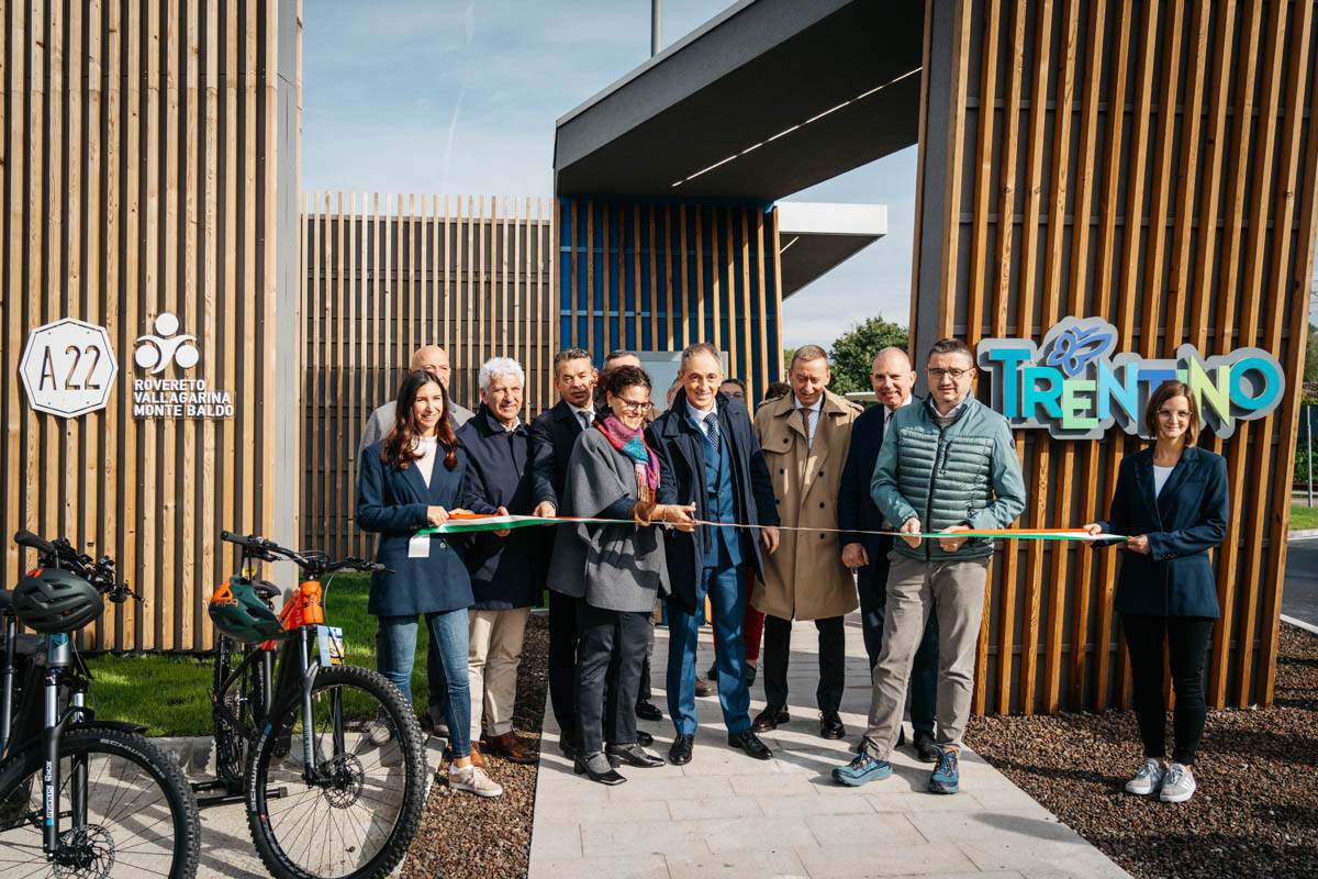Inaugurazione Info Point Rovereto Sud A22 Autobrennero