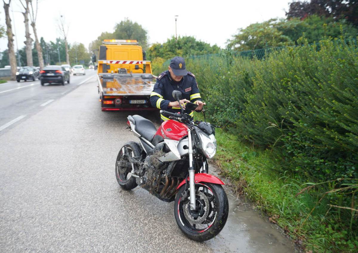 Incidente moto Bussolengo