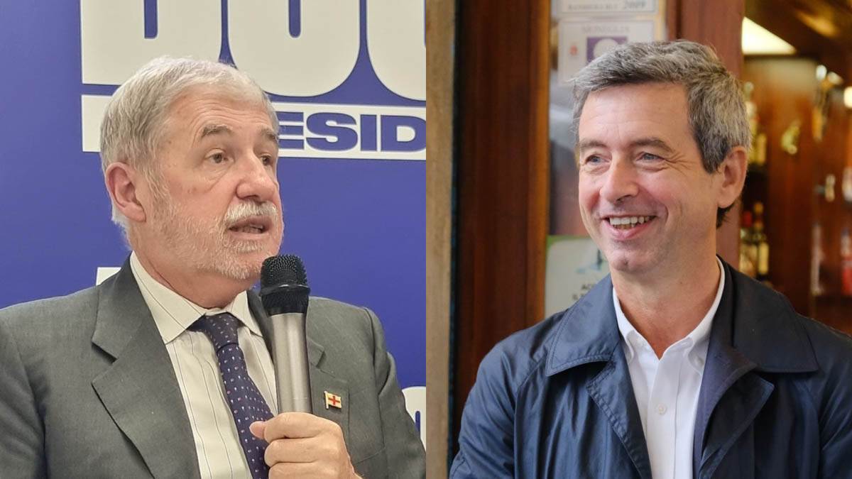 Marco Bucci e Andrea Orlando