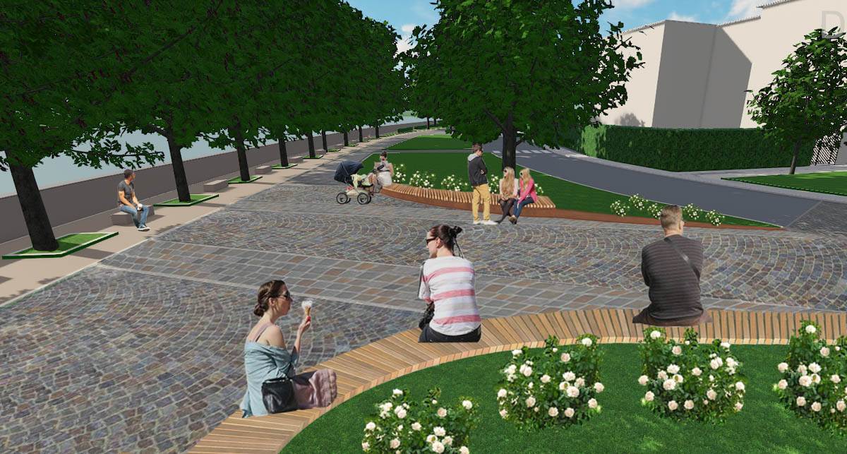 Piazzetta Bra Molinari - Verona - rendering