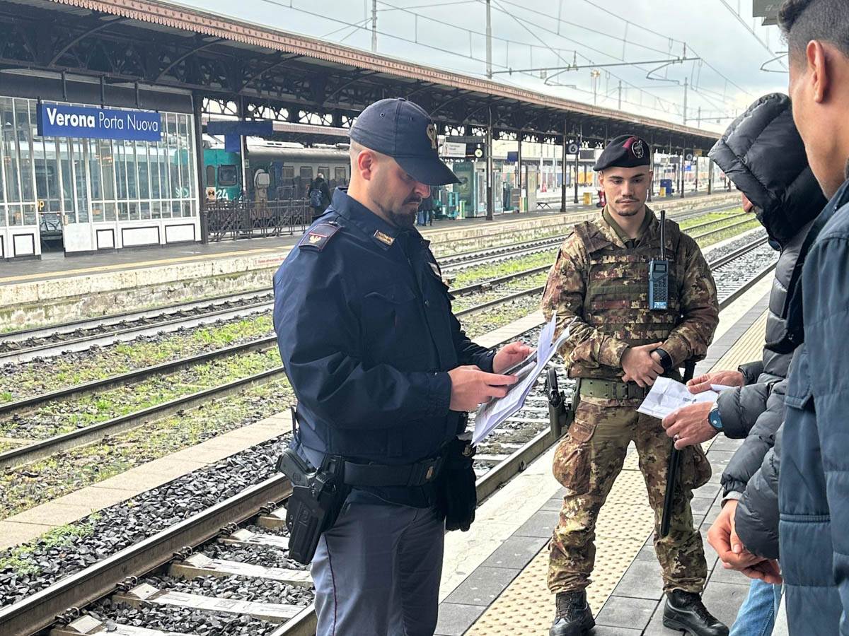 Polizia di Stato - Controlli Stazione Verona Porta Nuova
