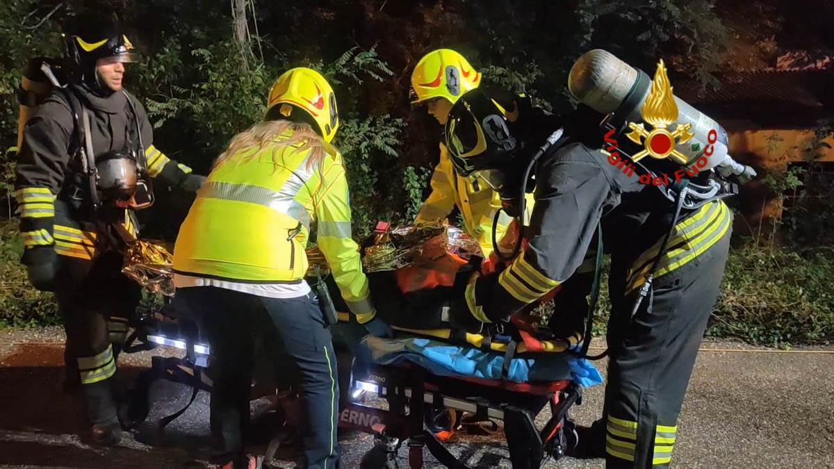 Simulazione incidente ferroviario Galleria Ceraino (14)