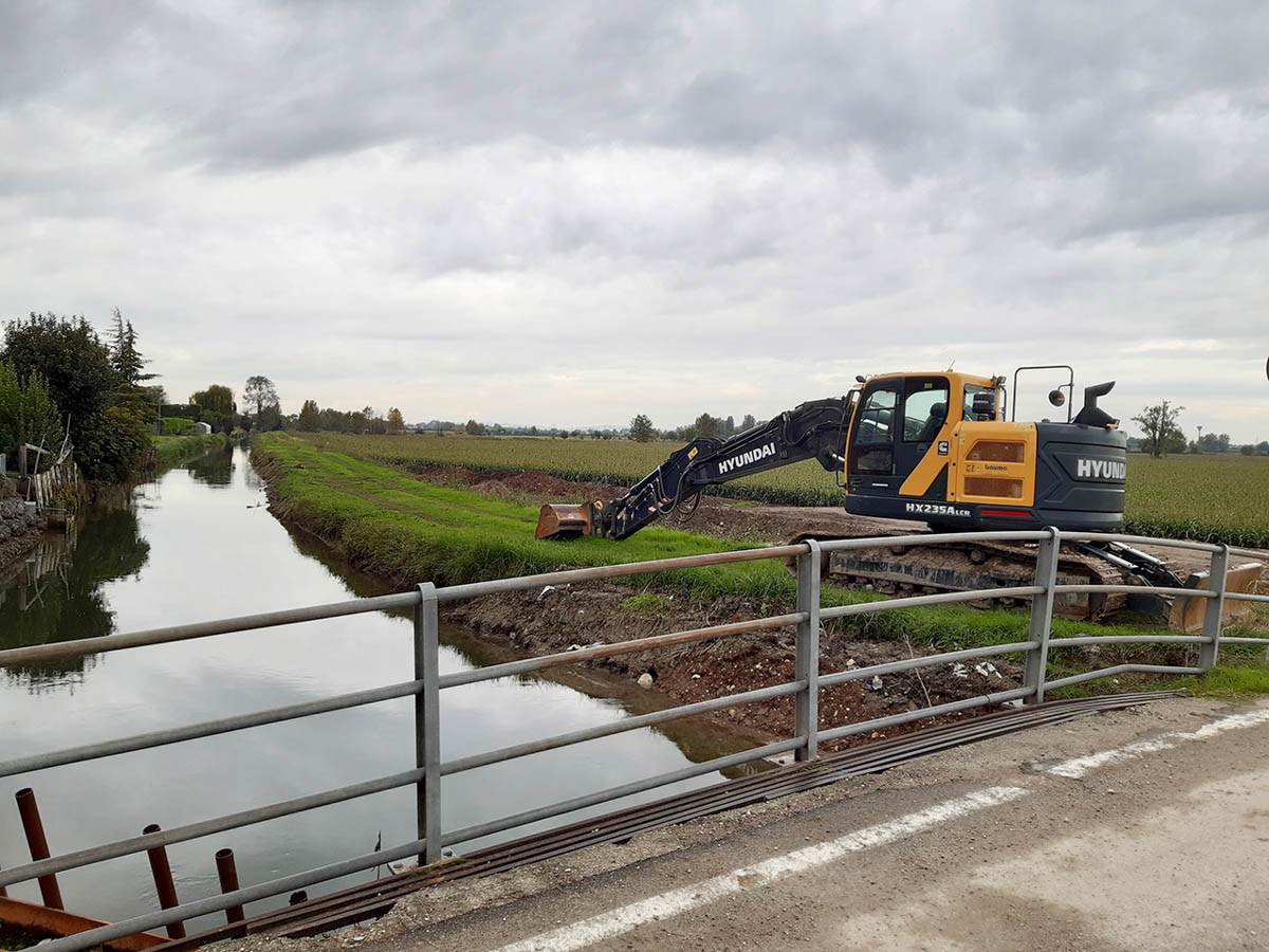 Cantiere ponte Tione Nogarole Rocca Bagnolo