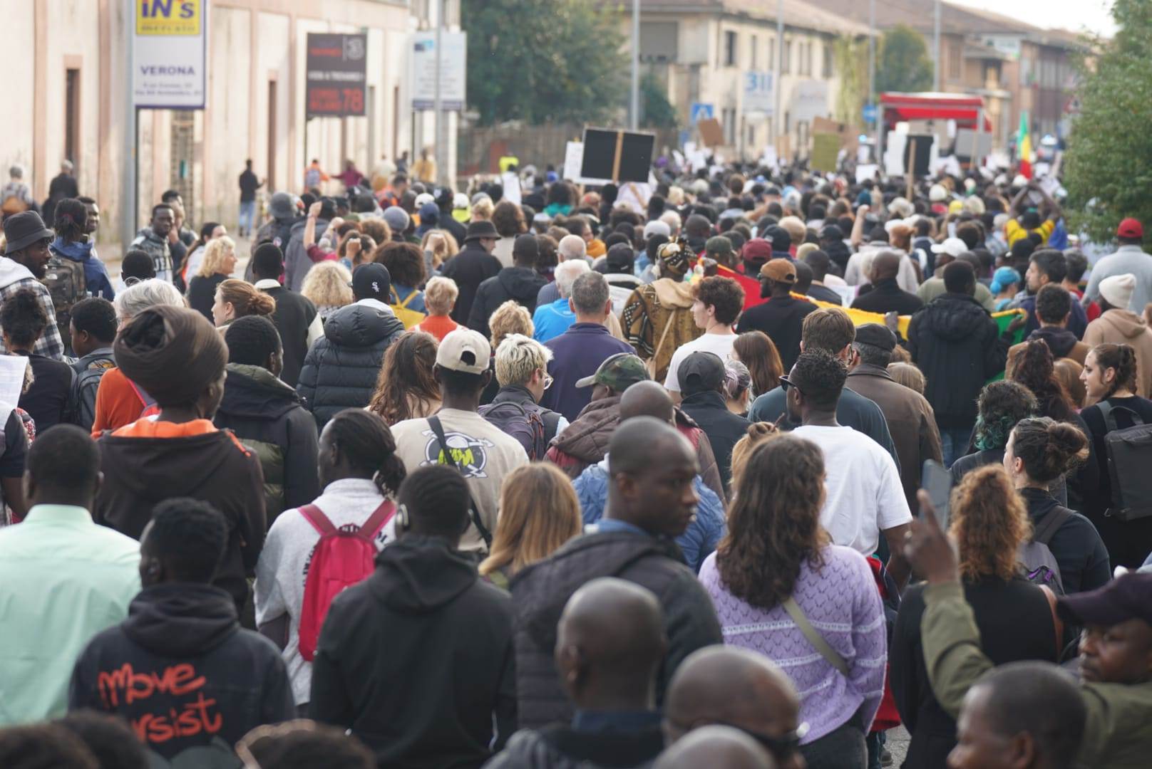 Corteo "Verità e giustizia per Moussa Diarra" (26-10-2024)