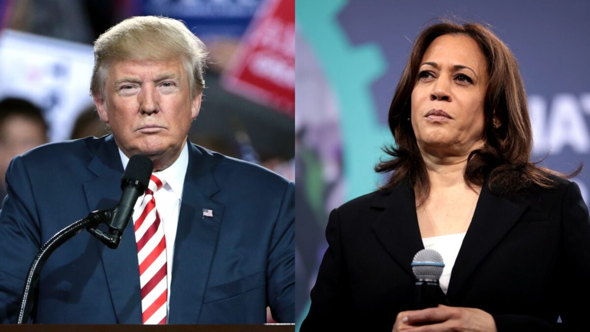 Donald Trump Kamala Harris