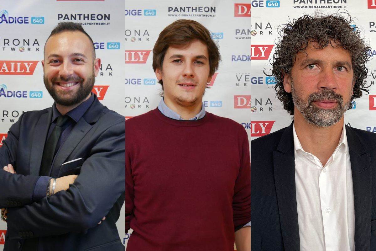 Nicolò Zavarise, Jacopo Buffolo e Damiano Tommasi