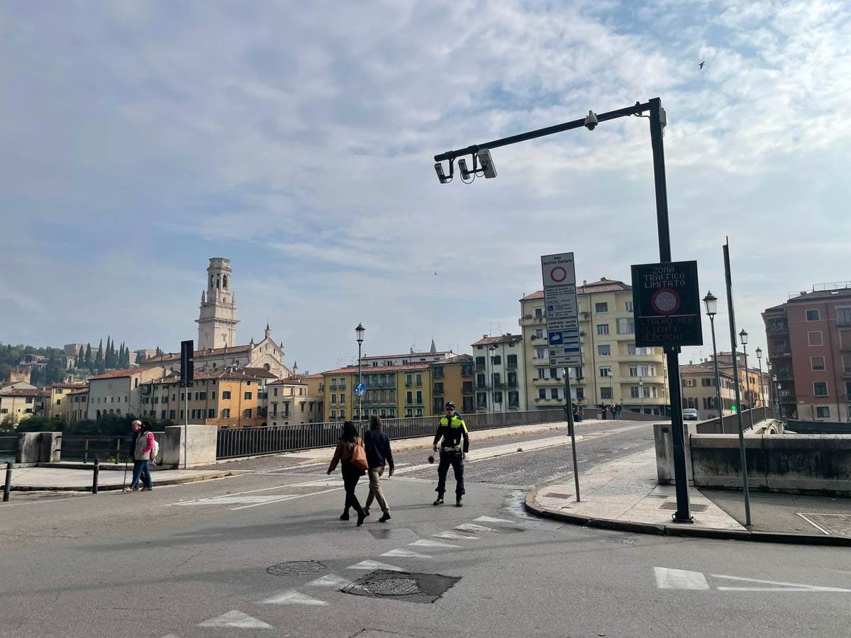 Nuova ZTL Verona polizia locale