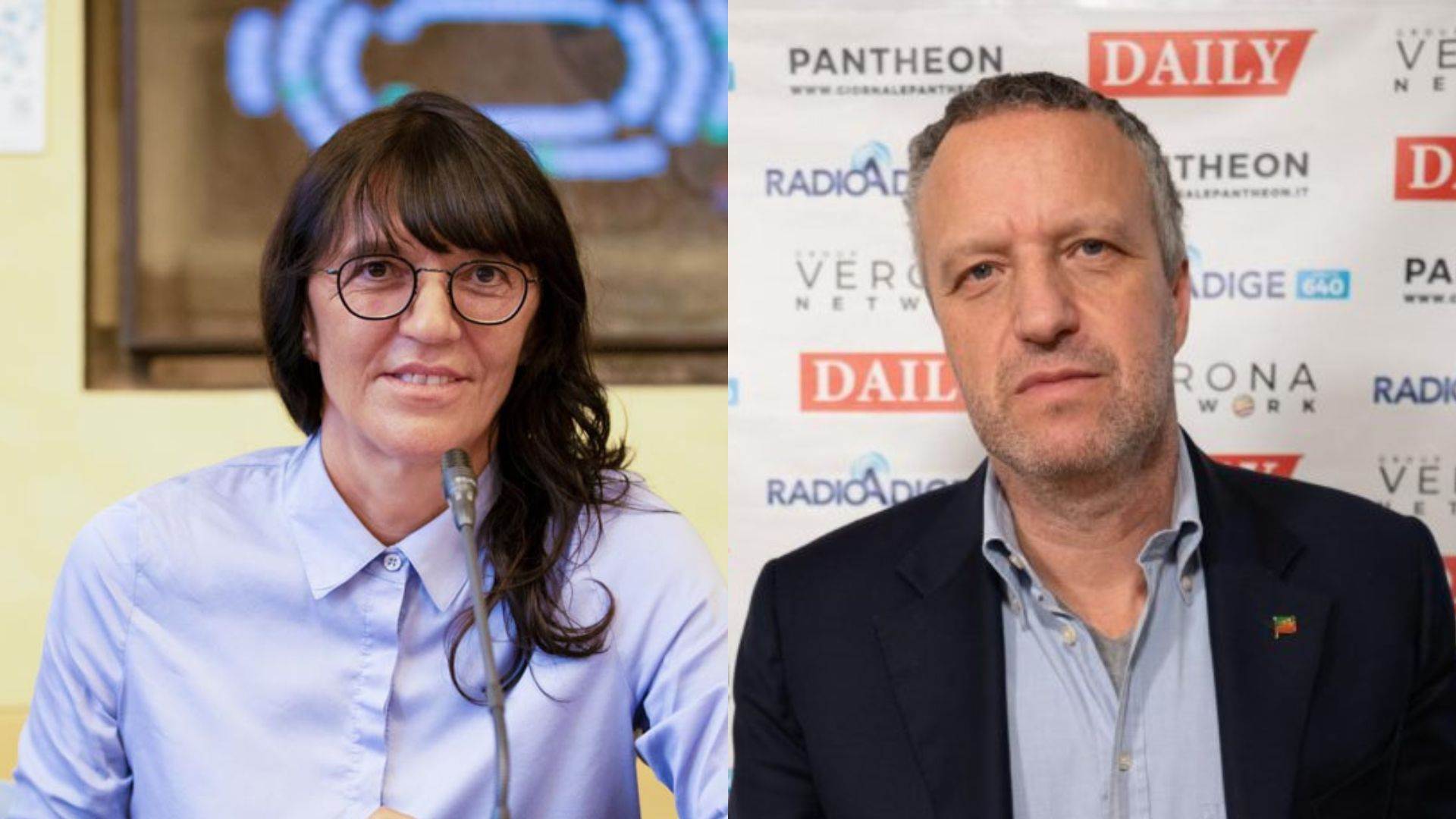 Anna Maria Bigon e Flavio Tosi