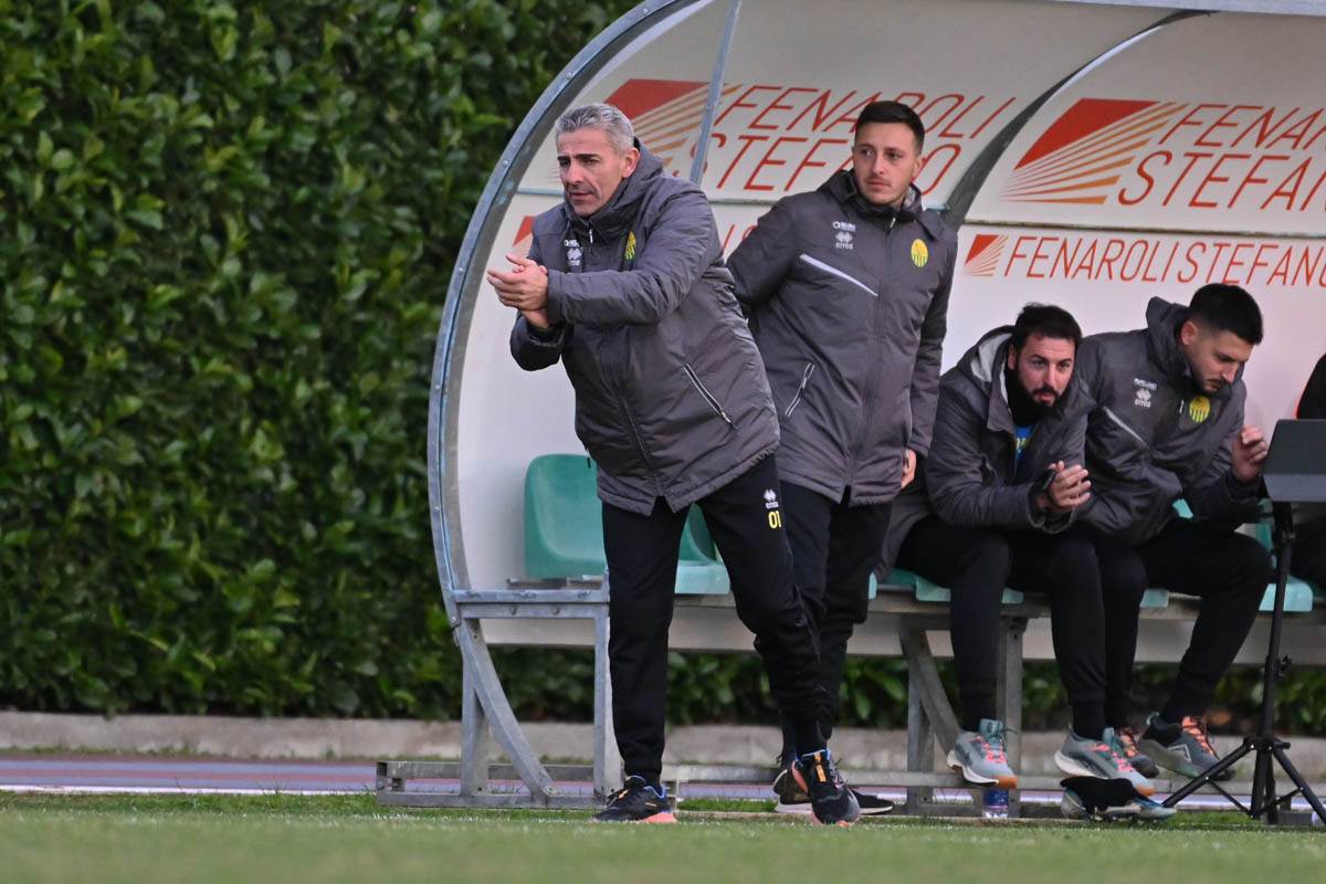 Cristian Soave durante Atalanta U23-Caldiero Terme