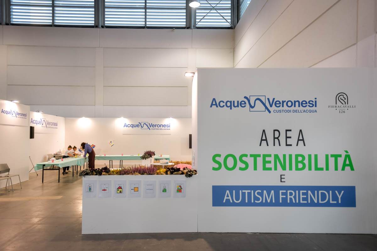 Fieracavalli 2024 - Area autism friendly - Veronafiere - Foto Ennevi