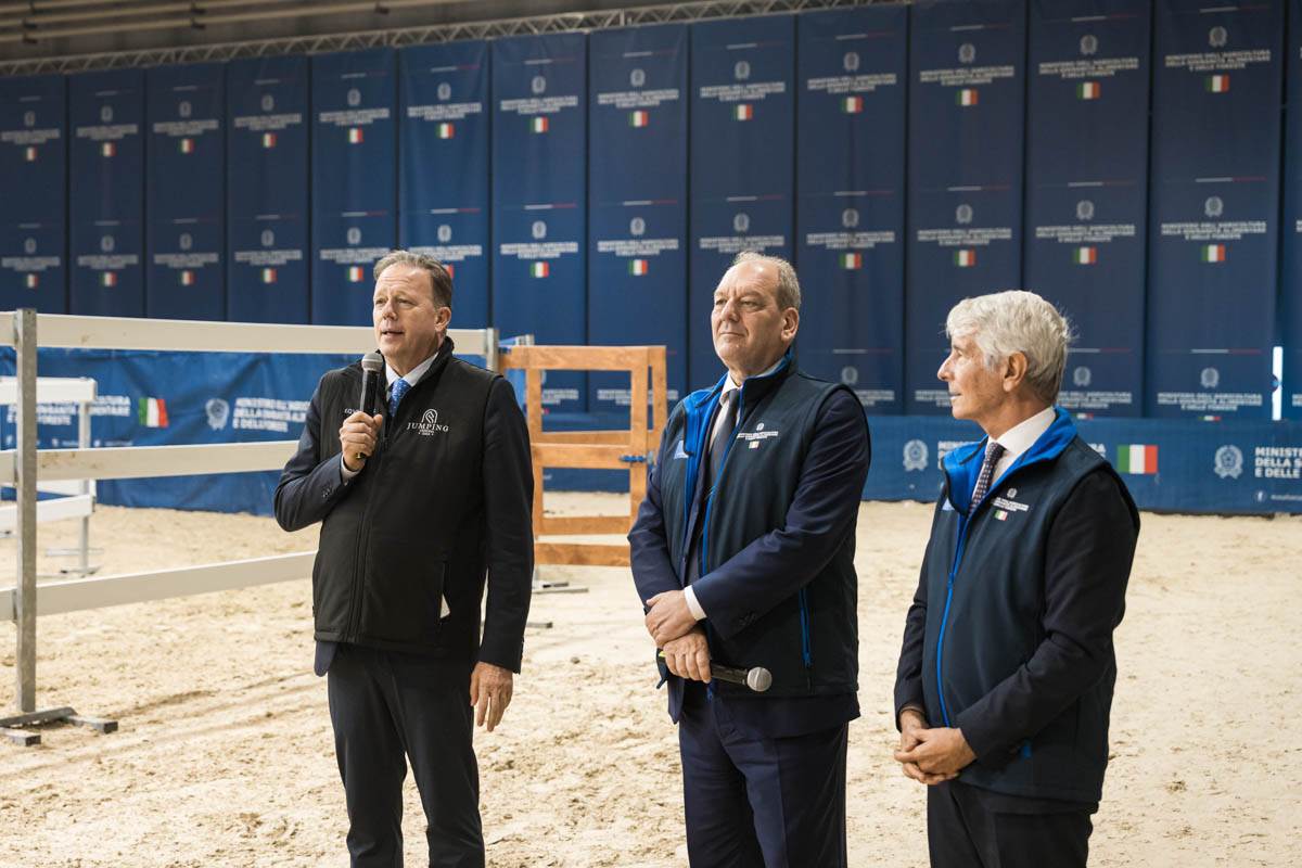 Fieracavalli 2024 - Veronafiere - Ministro Andrea Abodi - Foto Ennevi