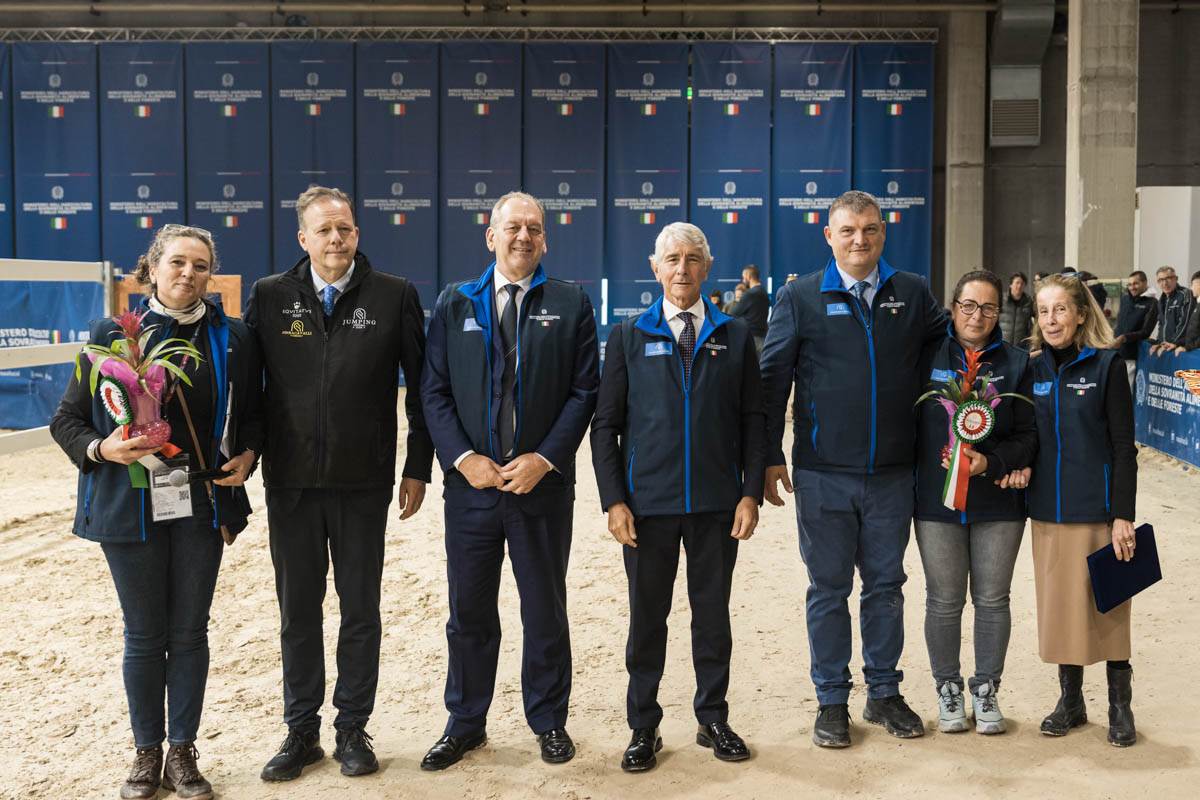 Fieracavalli 2024 - Ministro Andrea Abodi a Veronafiere - Foto Ennevi