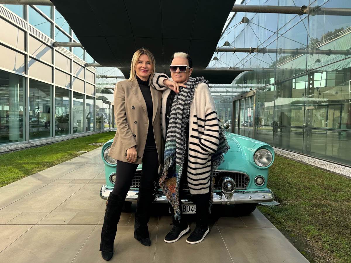 Museo Nicolis, Cristiano Malgioglio con Silvia Nicolis, Run Production, Rosa Tormento