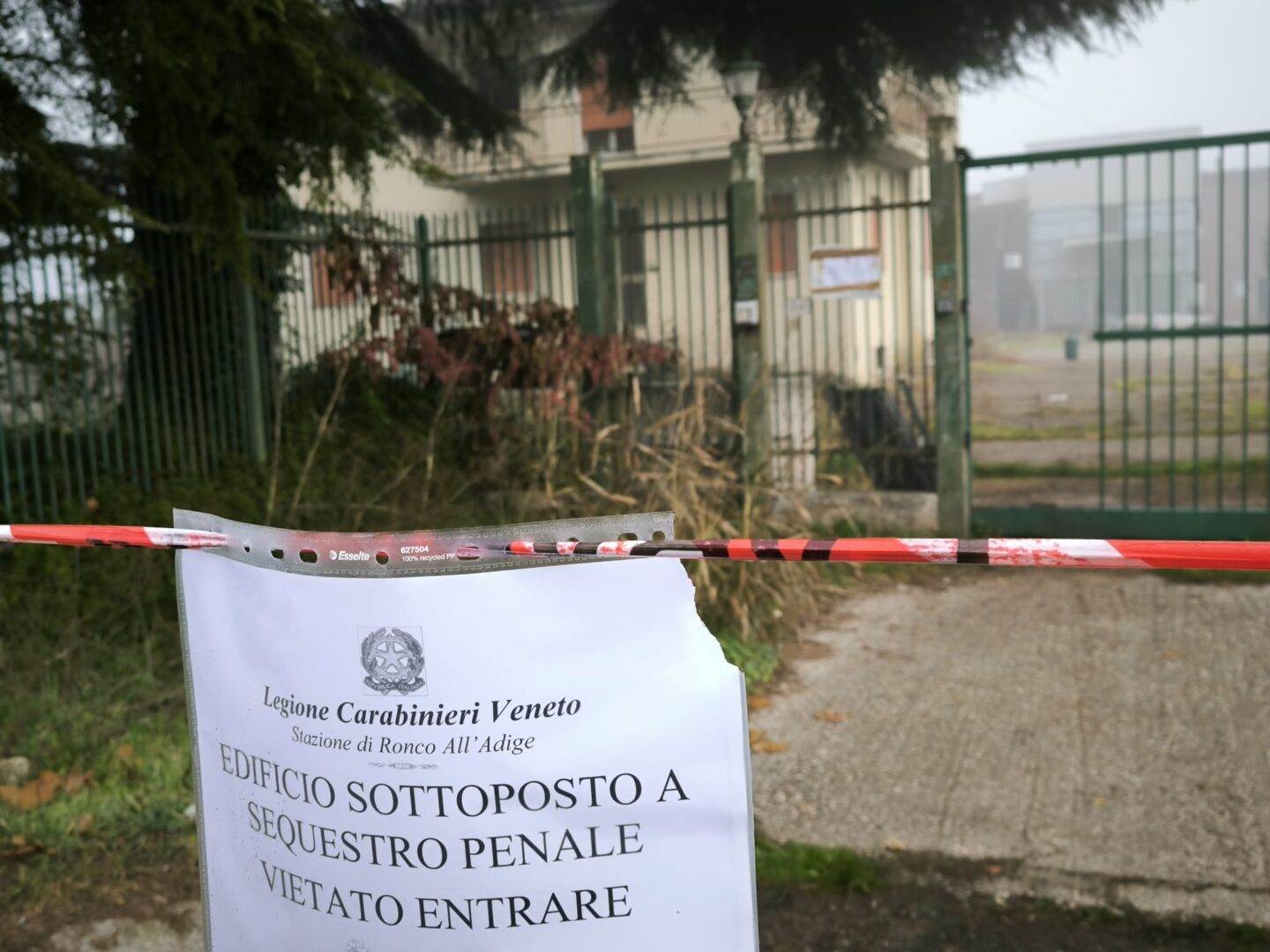 esplosione ronco all'adige incendio