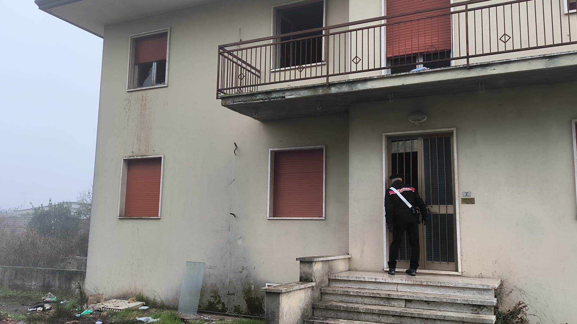 esplosione ronco all'adige incendio