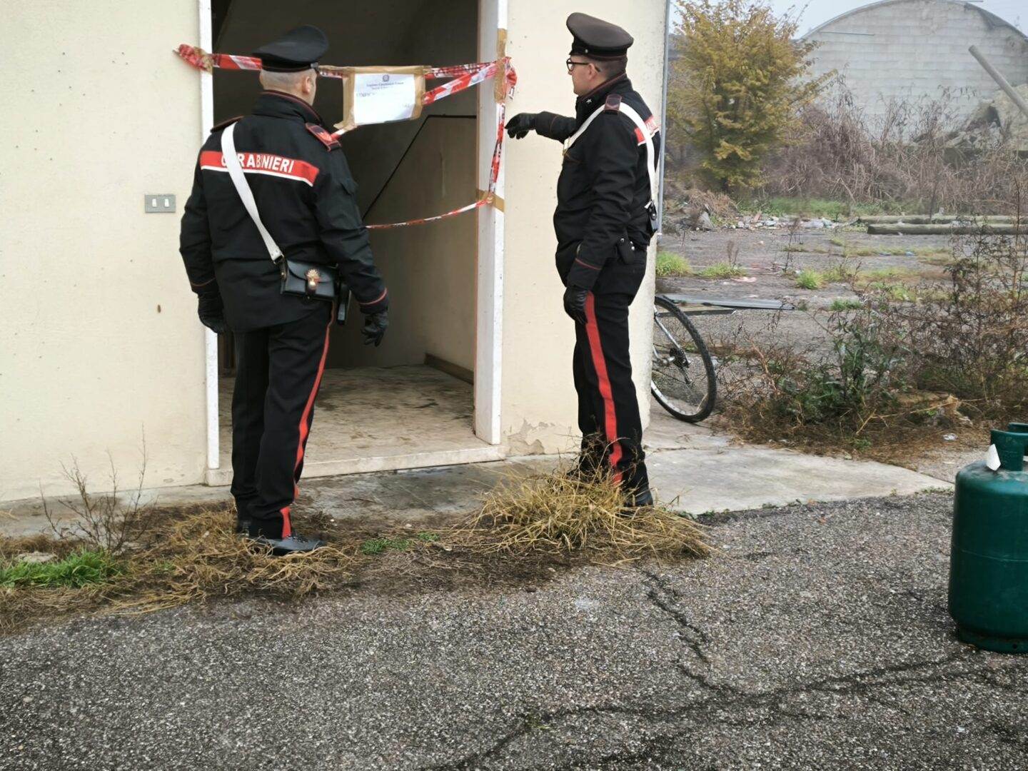 esplosione ronco all'adige incendio