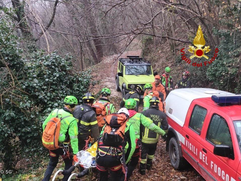 Cacciatore infortunato Tregnago