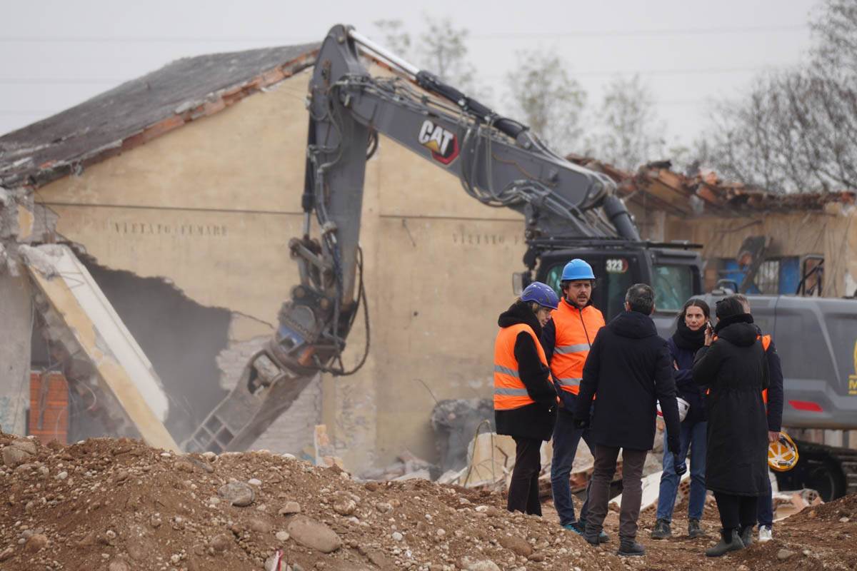 Forte Santa Caterina - Sopralluogo e abbattimenti 6-12-2024