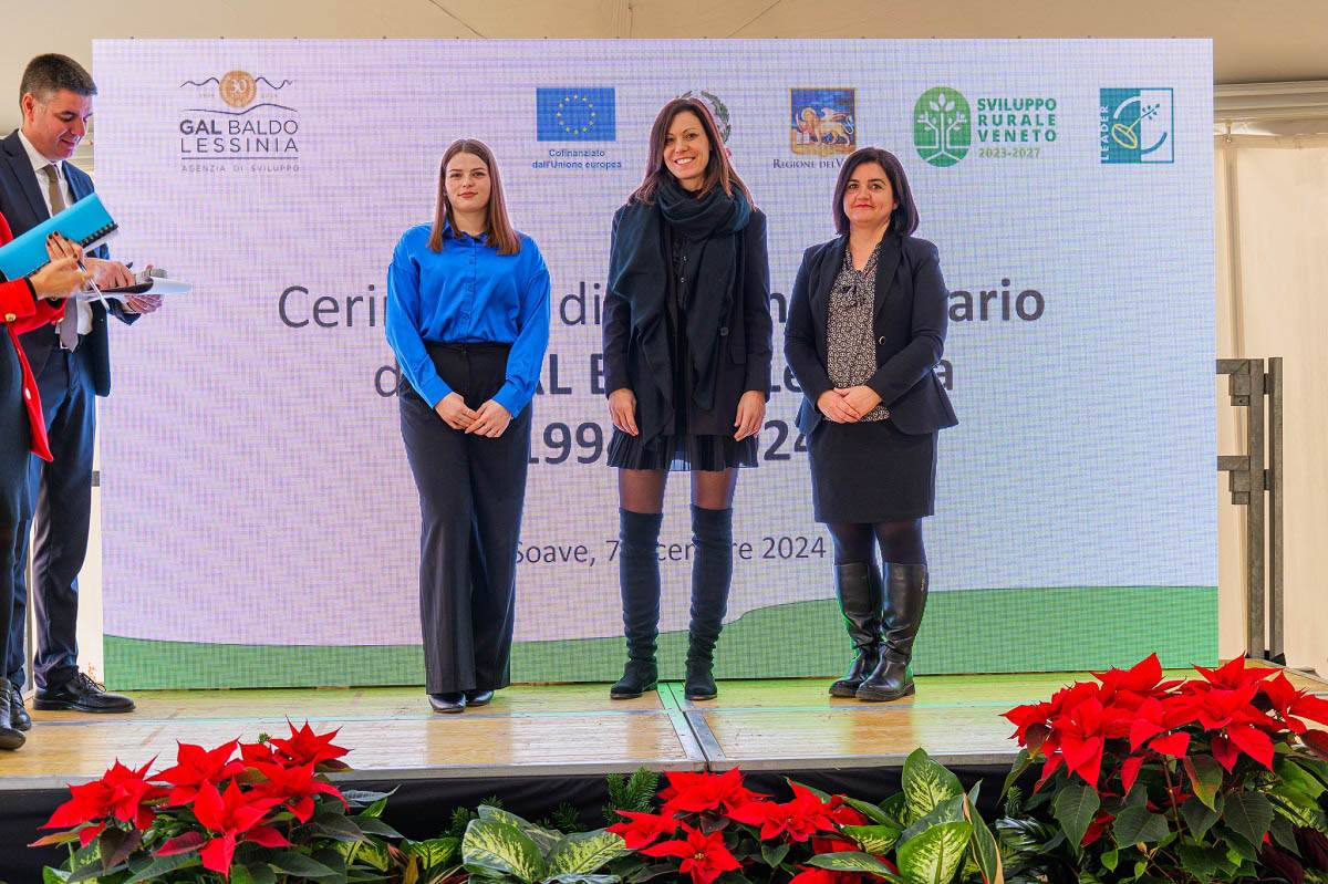 Elisa Massella, Cornelia Tessari ed Emanuela Ruffo