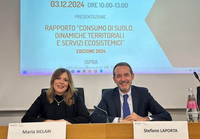 ISPRA Consumo di suolo