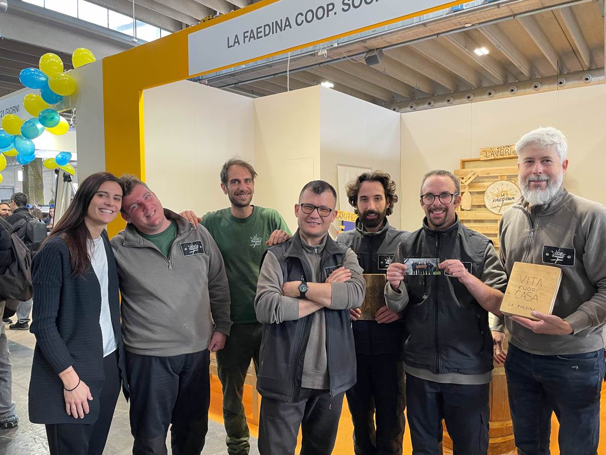 La cooperativa sociale La Faedina a Job&Orienta 2024