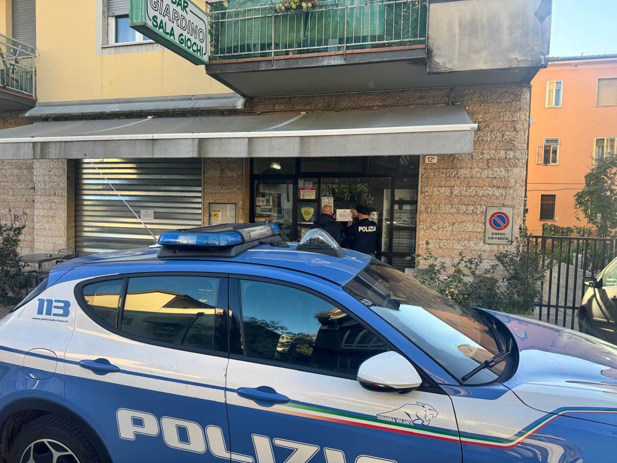Polizia di Stato PASI - Chiusura Bar Giardino