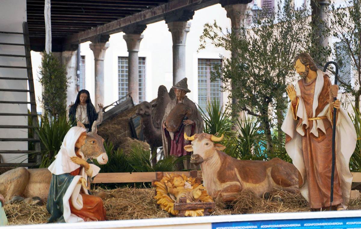 Presepe Corte Sgarzarie - Confcommercio Verona