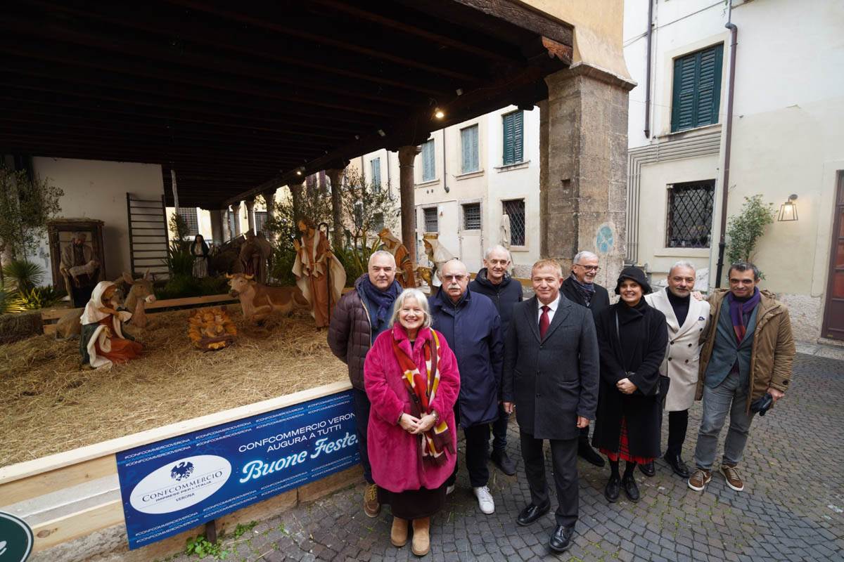 Presepe Corte Sgarzarie - Confcommercio Verona