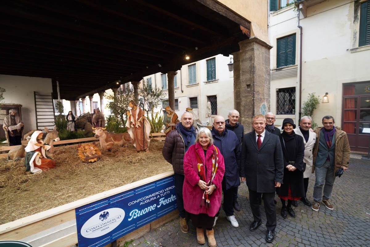 Presepe Corte Sgarzarie - Confcommercio Verona