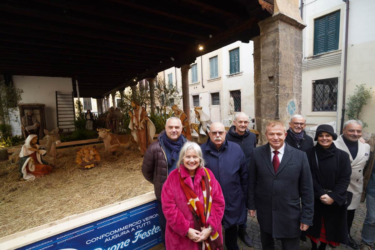 Presepe Corte Sgarzarie - Confcommercio Verona