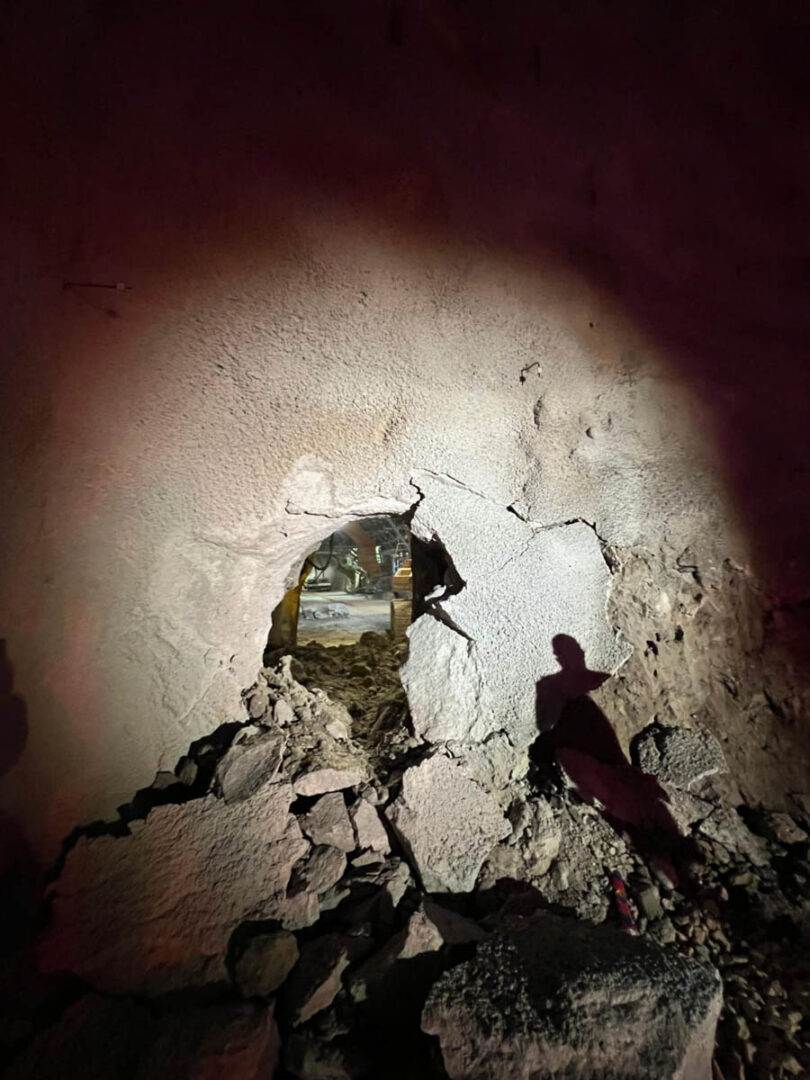 AV/AC Brescia Est-Verona - Lo scavo della galleria di San Giorgio in Salici