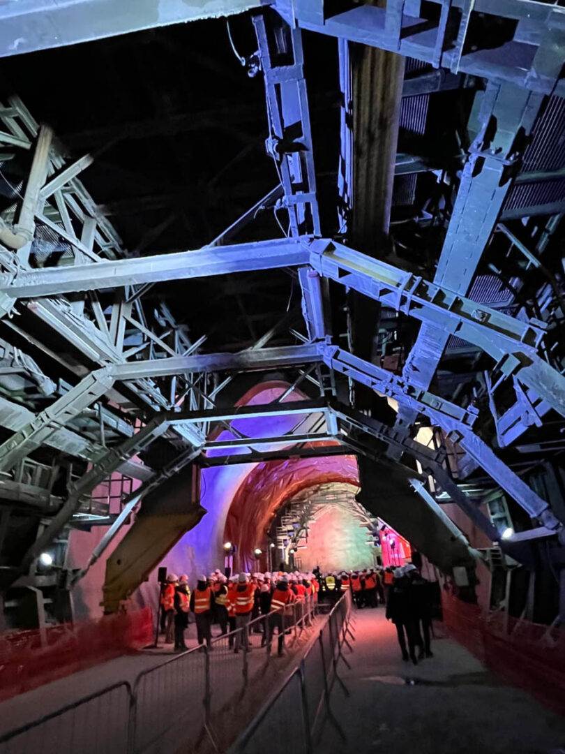 AV/AC Brescia Est-Verona - Lo scavo della galleria di San Giorgio in Salici