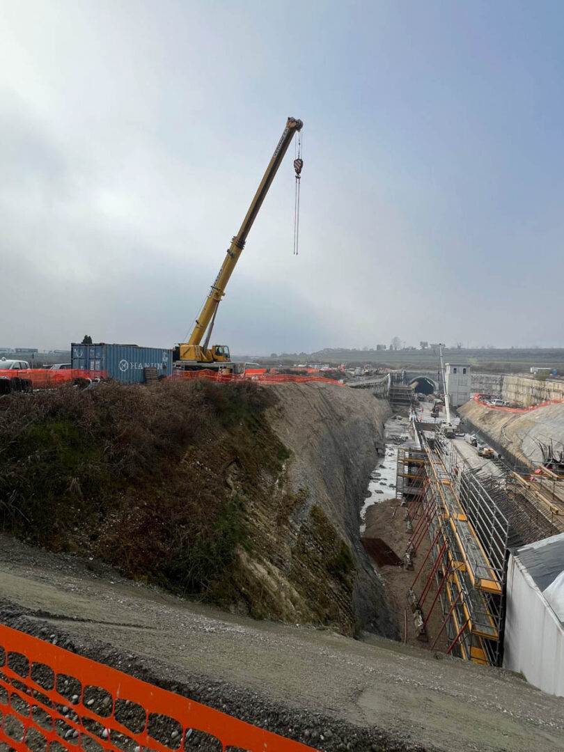 AV/AC Brescia Est-Verona - Lo scavo della galleria di San Giorgio in Salici