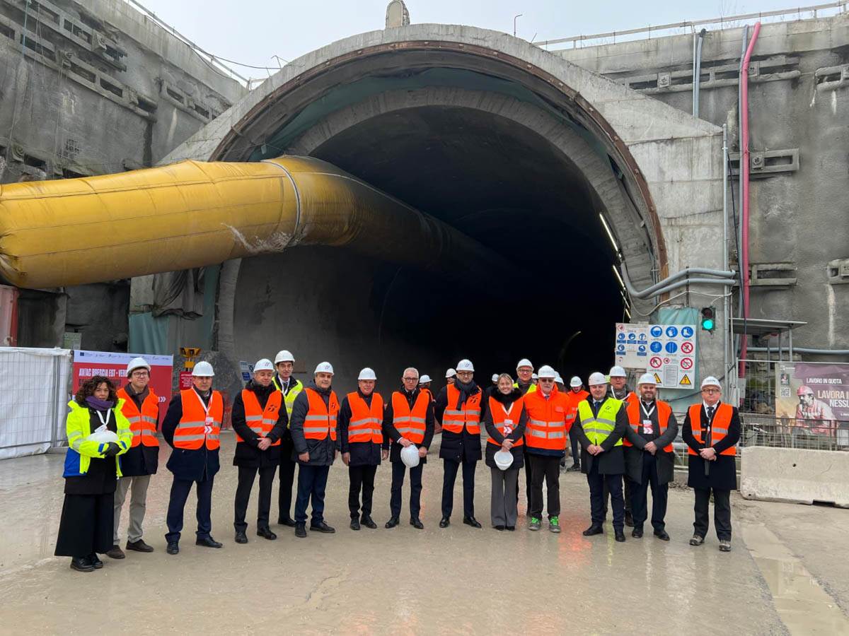 AV/AC Brescia Est-Verona - Lo scavo della galleria di San Giorgio in Salici