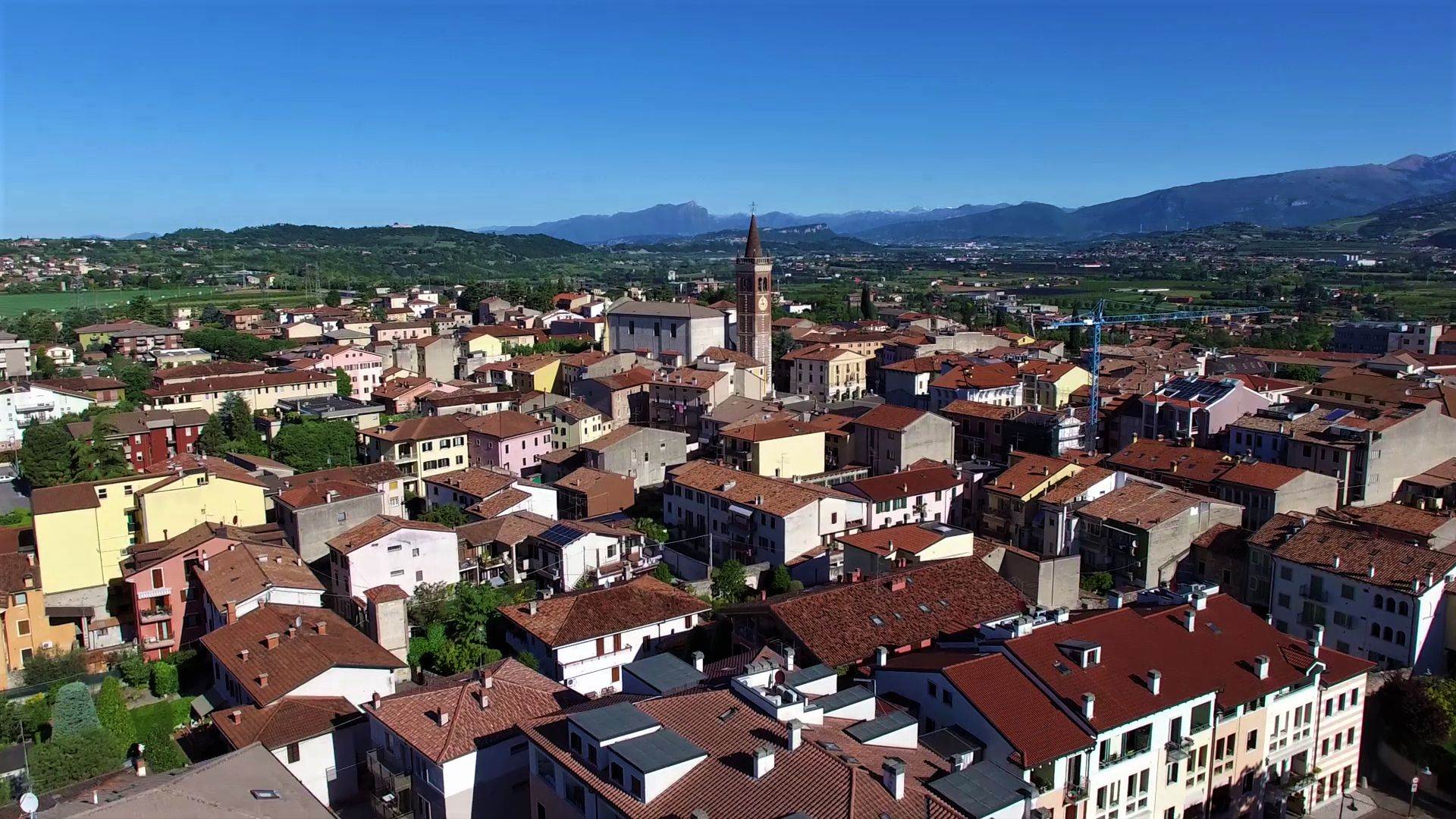 Veduta aerea di Bussolengo