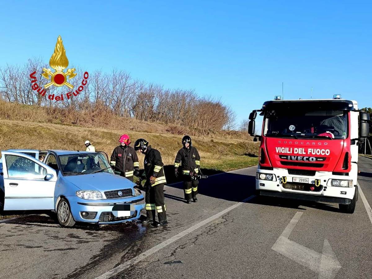 Vigili del Fuoco - incidente Albaredo d'Adige