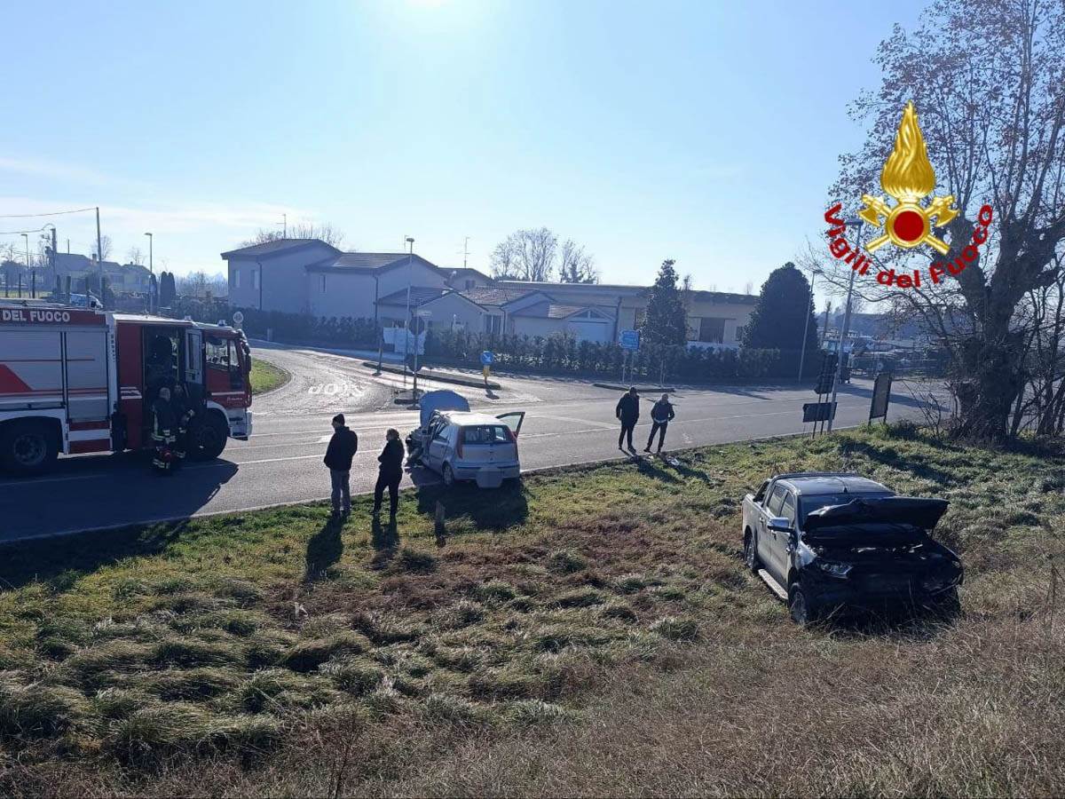 Vigili del Fuoco - incidente Albaredo d'Adige